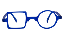 Reading glasses Patchwork Electric blue