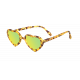 Sunglasses Flamingo - Yellow Tortoise Mirror