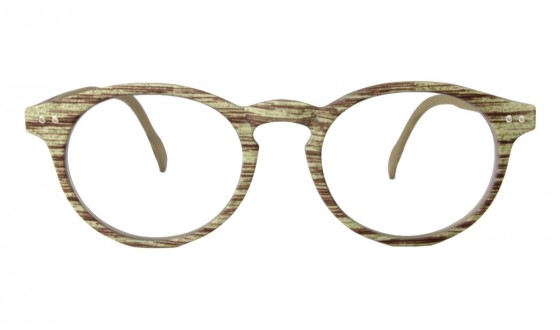 Computer glasses Tradition - Wood effect without correction