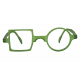 Lunettes Digital Gaming Patchwork - Vert jade sans correction