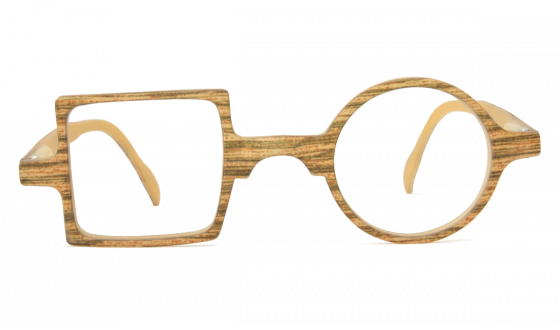 Reading glasses Patchwork - Wood effect