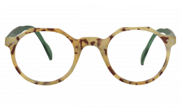 Digital Gaming glasses Hurricane - Ecaille blond mate et vert