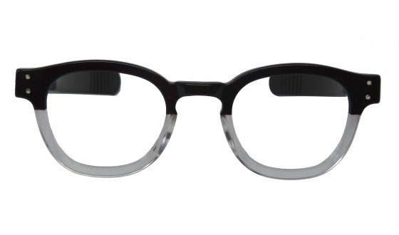 Lunettes optique MAS68 - Black and crystal