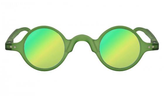 Sunglasses Carquois - Green jade Mirror