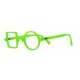 Reading glasses Patchwork - Neon green