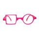 Reading glasses Patchwork - Neon Pink