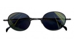 Sunglasses Biscayne - Grey metal Mirror