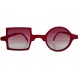 Sunglasses Patchwork - Red shaded glass