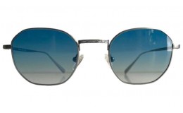 Reading Glasses Manatee - Silver glass blue shaded